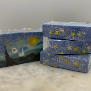 Artisan Soap Photo of Starry Night Soap